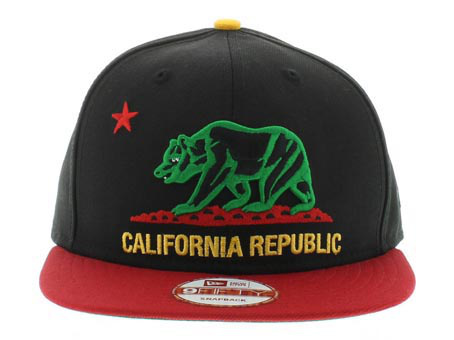 California Republic Snapback hats NU12